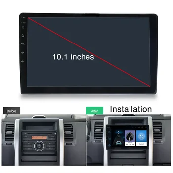 

10inch Android 9.1 2 Din Car radio Multimedia Playe Universal auto Stereo Gps Navigation WIFI Bluetooth Video Player Rear Camera