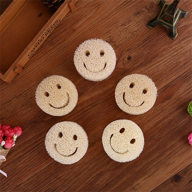 Smiley magic dish sponge