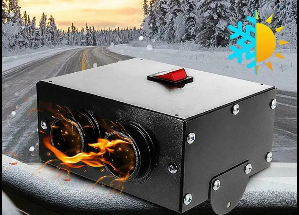 Car Truck Fan Heater Warmer Defroster Demister Warmer (7)