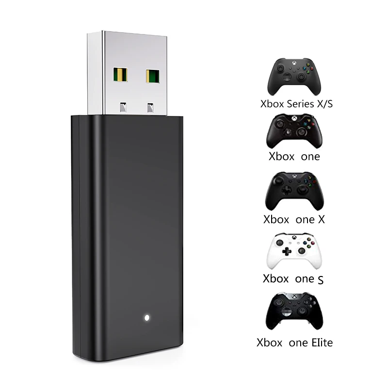 Беспроводной адаптер Xbox One для Windows совместим с ПК 10 8 7 подходит контроллера X/S Elite