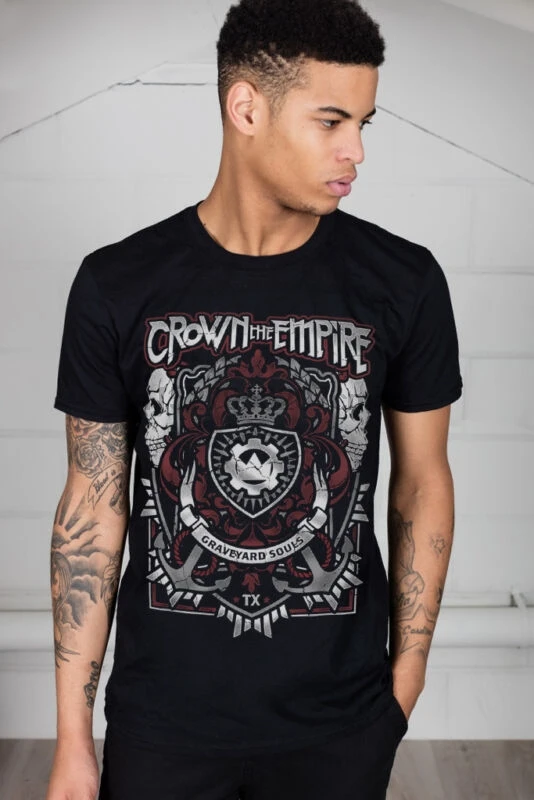 

Crown The Empire Souls Unisex T-Shirt Retrogade Limitless Johnny Ringo