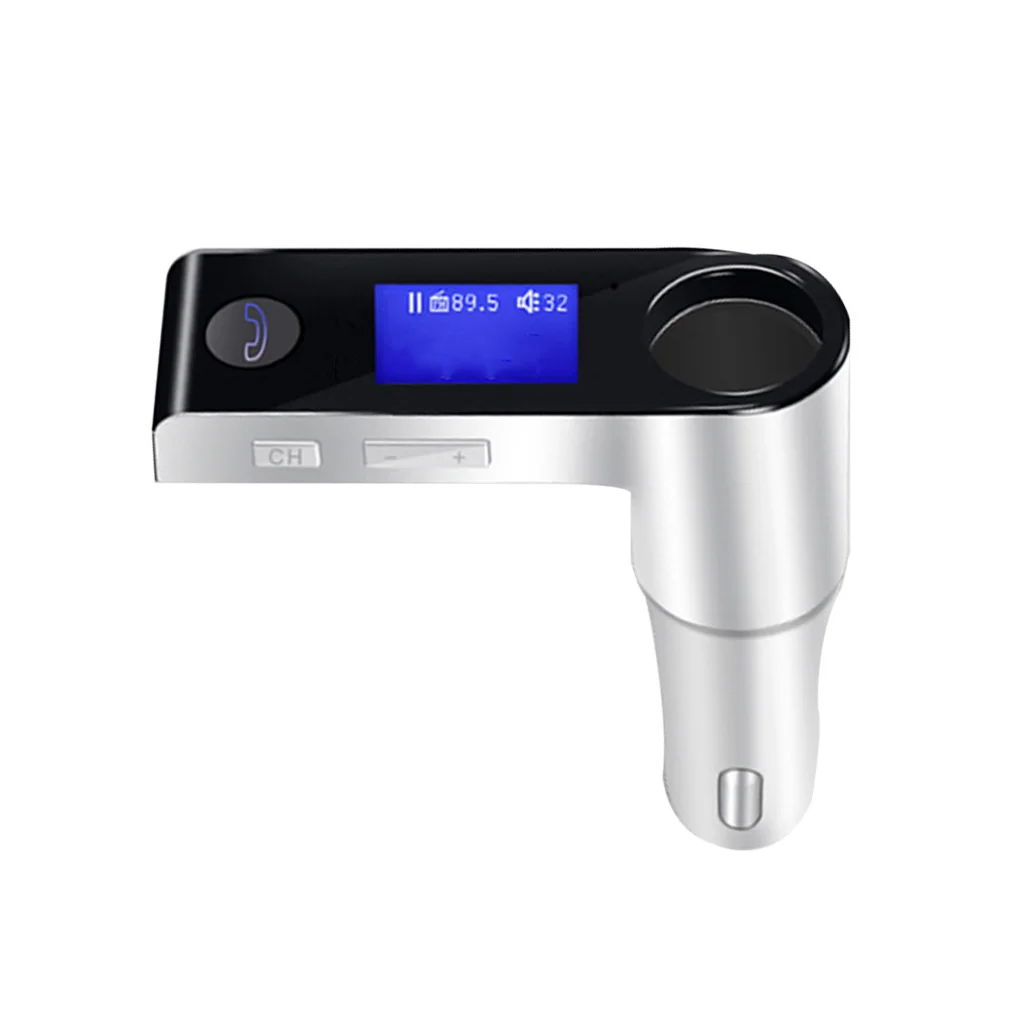 Автомобильный MP3 Bluetooth 4,1 плеер Handsfree FM передатчик Поддержка U диск Телефон Dual USB зарядные устройства адаптер питания - Формат цифровых медиаданных: 2