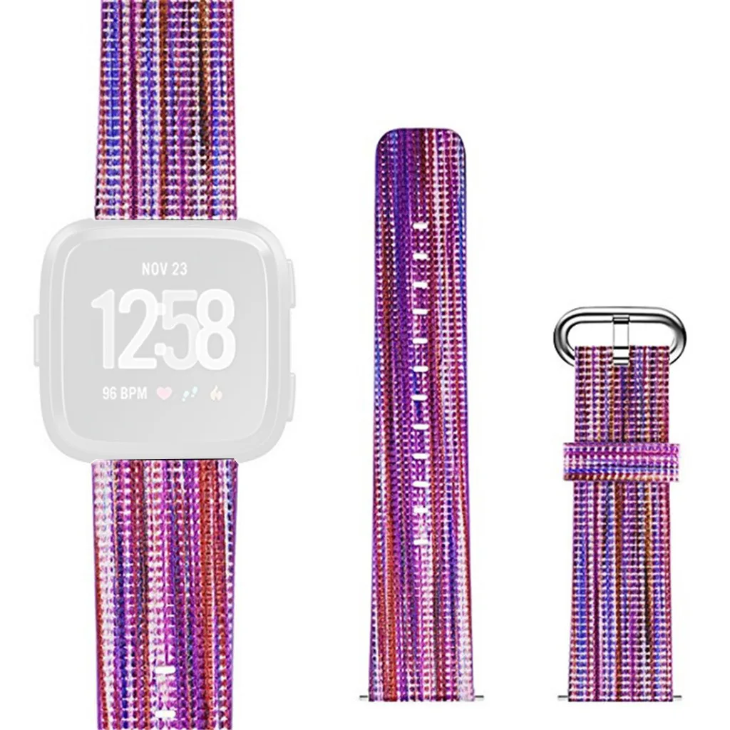 Легкий нейлоновый регулируемый ремешок для спортивных часов Fitbit Vers 2