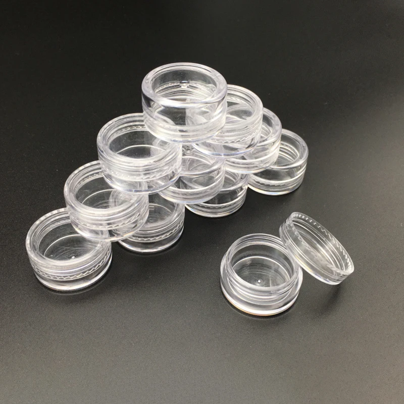 Empty Jars 20/15/10/5/1Pcs 5g Cosmetic Refillable Bottles Container Small Round Makeup Powder Bottle Cosmetic Storage Bottle Box cosmetic storage bottle