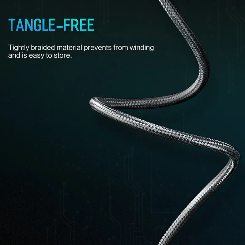 3 in 1 USB C Micro USB 8 Pin Cable for iPhone XS Max XR Mobile Phone Micro USB Type C Charging Data Cable 3A Fast Charger Cord