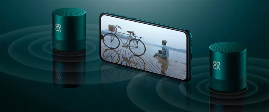 HUAWEI Mini динамик Nova Портативный беспроводной Bluetooth 4,2 стерео пара окружающий звук Hands-free IP54 Водонепроницаемый динамик