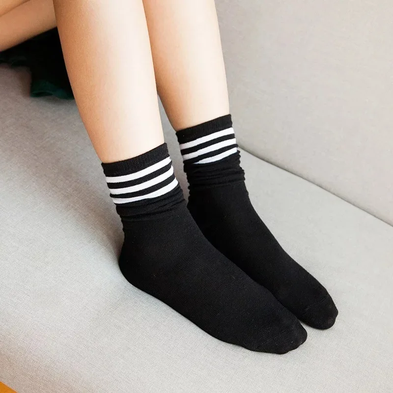 1 пара женских носков; хлопковые носки без пятки; сезон весна-осень; Складные носки; женские ботильоны; harajuku; рождественские носки