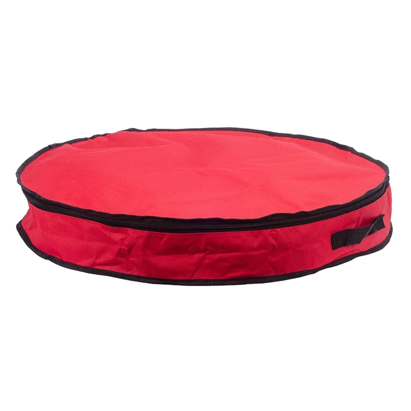 Xmas Wreath Storage Bag Handles Made Of Durable 600D Oxford Polyester Material Storage Bag Holiday Wreaths