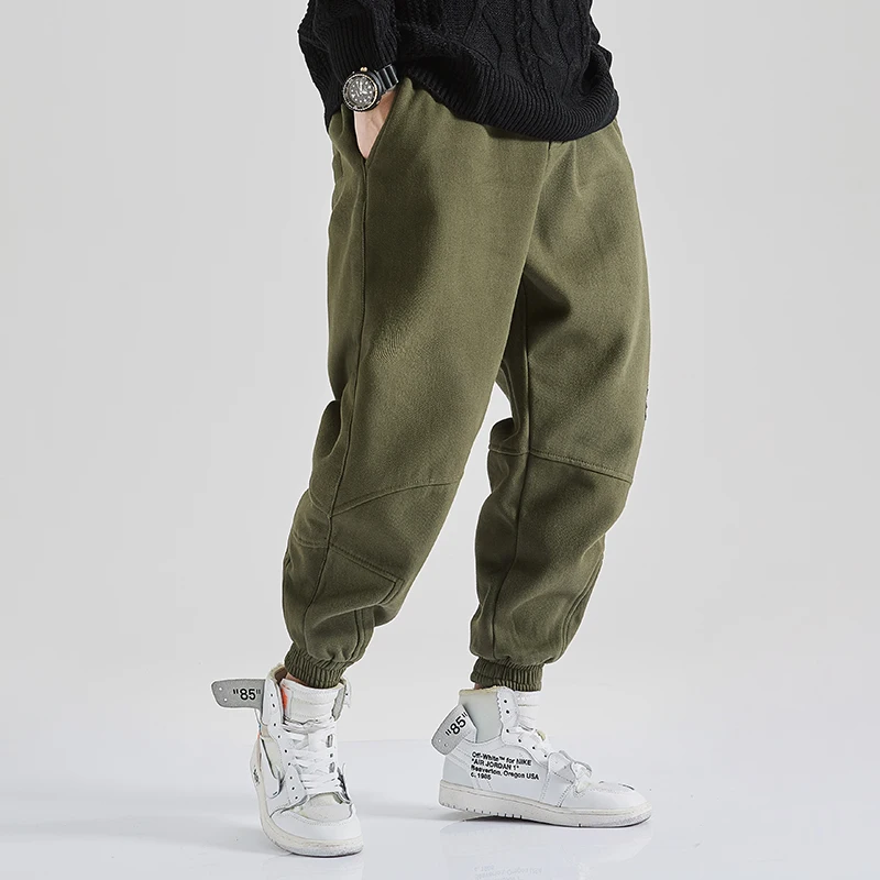 Sports Pants Men sport jogging trousers fleece sweatpants fashion pants