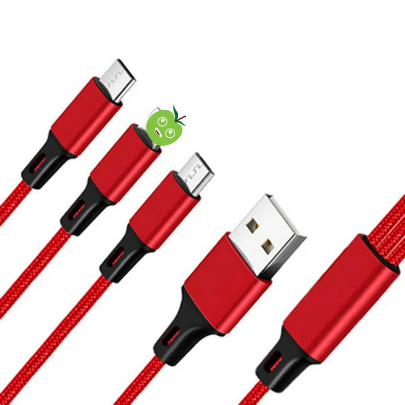 USB линия передачи данных 3 А линия быстрой зарядки 1,2 м одна линия передачи данных для type-c для iphone