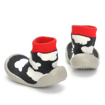 

1 Pair Fashion Children Floor Shoes Soft Anti-slip Toddler Baby Shoes Casual Autumn Winter Warm Kids Shoes