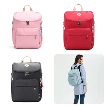 

USB Charging Diaper Bag Multi-functional Women Backpack Large Capacity Stroller Bag Waterproof Nursing Baby Care Diaper Bags