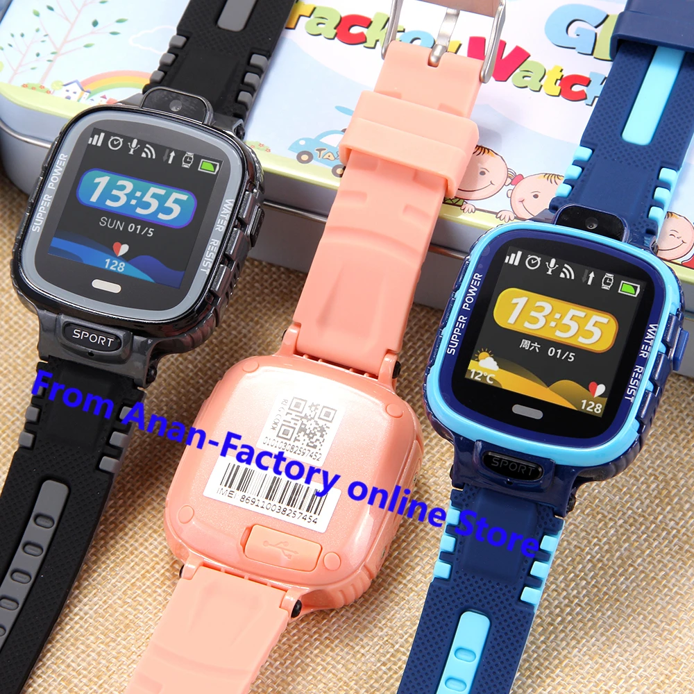 Детские умные часы с gps, IP67, водонепроницаемые, SOS трекер, анти-потеря, умные часы для детей, 2G, gps, Wifi, расположение, детские часы, PK Q50, Q90, умные часы