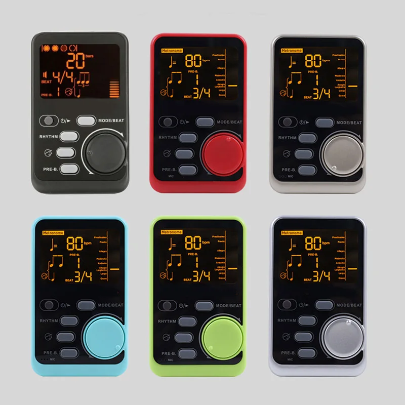 WSM-240 Metro-tuner ритм-устройство Портативный электронный метроном Универсальный тюнер аксессуары для музыкальных инструментов