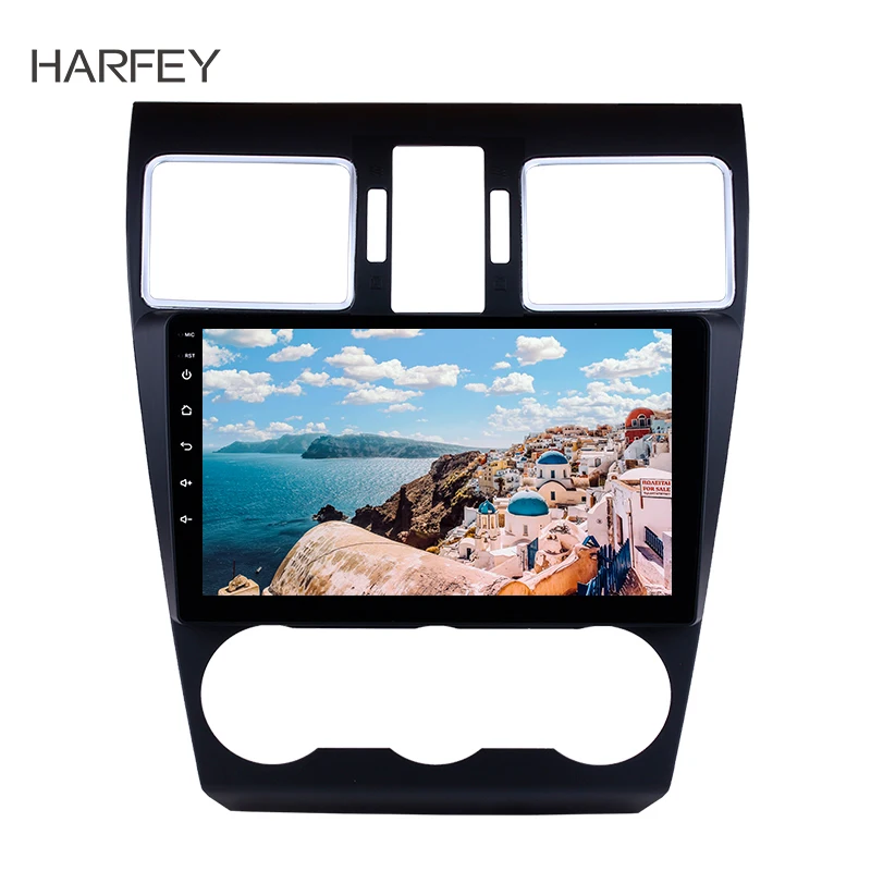 Excellent Harfey Car Radio Player 2Din 9" HD 8 Core Android 9.0 Stereo Autoradio GPS for Subaru WRX forester 2014-2016 Vehicle Head Unit 1