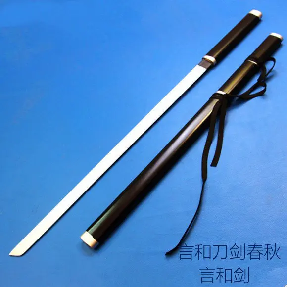 Yan He Luo Tianyi Yuezheng Ling Blade Annals китайский Аниме Косплей деревянный меч нож лезвие Оружие косплей реквизит