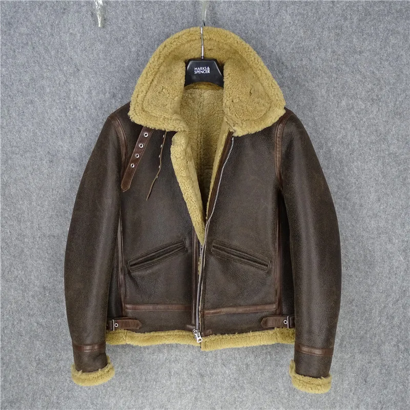 B3 Bomber Shearling Coat 