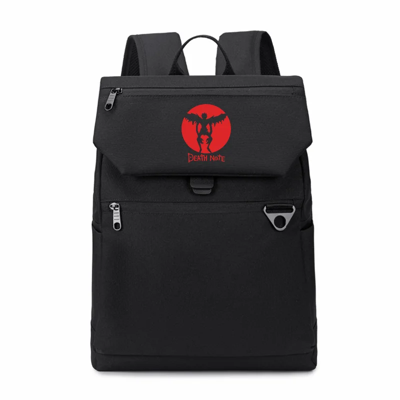 

Anime Death Note Backpack Fashion Laptop Shoulder Bag Boys Girls Cartoon Schoolbags Travel Laptop Knapsack