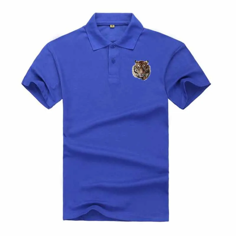 Mens Polo Shirts Tiger Head Pattern of Chao Brand Men Polos Men Cotton Short Sleeve shirt Clothes jerseys Golf Tennis Polos Big Mens Polo Shirts Tiger Head Pattern of Chao Brand Men Polos Men Cotton Short Sleeve shirt Clothes jerseys Golf Tennis Polos Big