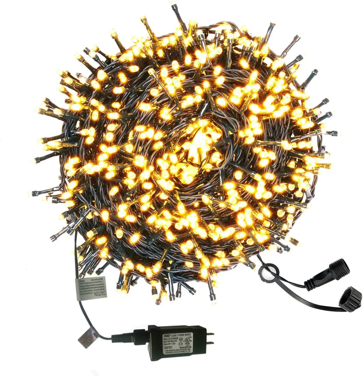 50M LED String Lights Waterproof 24V Twinkle Outdoor Christmas Tree Street Garland Festival Party Wedding Decoration Lamp | Лампы и
