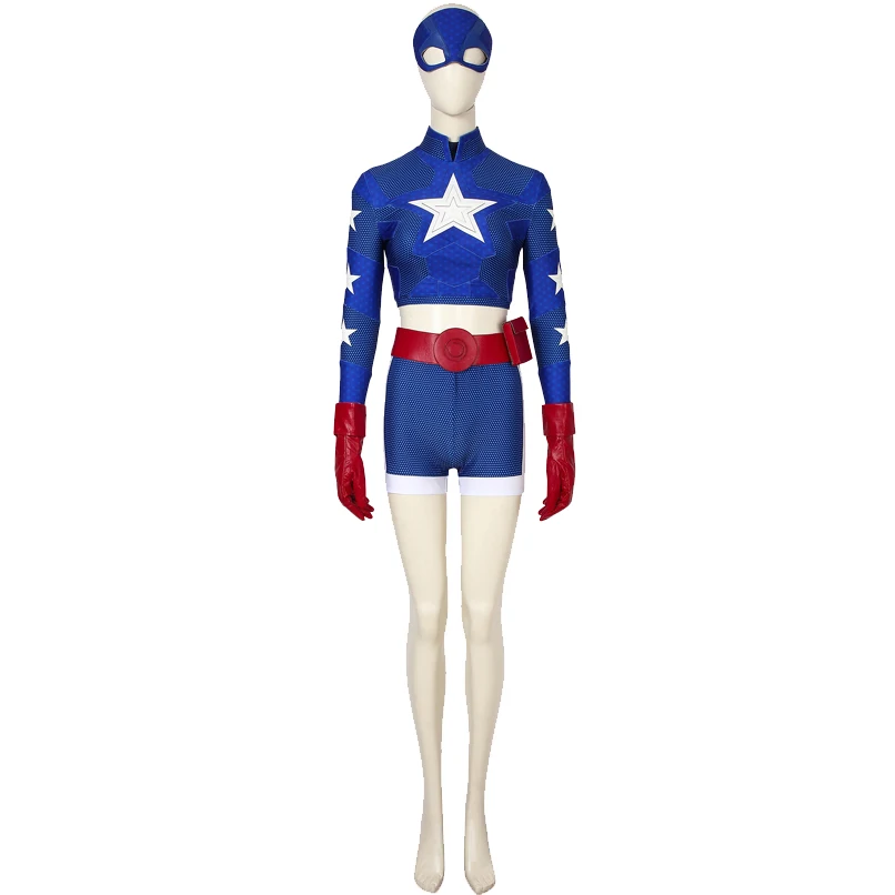 Костюм для косплея Stargirl костюм Кортни уитморе сексуальный костюм зентай шорты на заказ Униформа костюм супергероя на Хэллоуин - Цвет: whole set