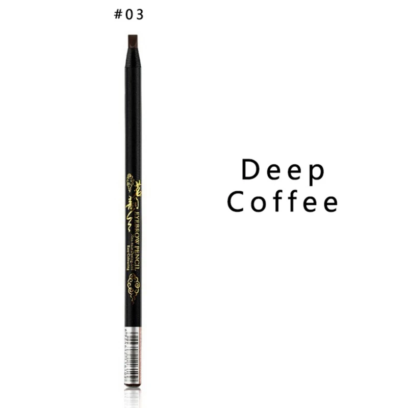 Отшелушивающий карандаш для бровей водостойкий легко окрашиваемый карандаш для бровей Макияж Красота глаз - Цвет: 3