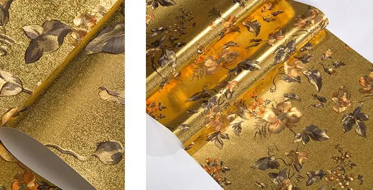 Beibehang цветочный золотой фольги обои с золотым тиснением особенности фон для гостиной papel де parede 3d настенная бумага рулон