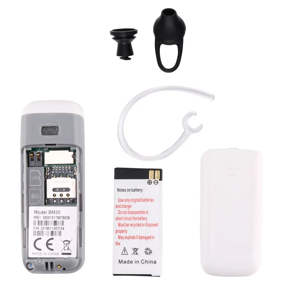 L8star BM30 мини-телефон SIM+ tf-карта мини четырехдиапазонный разблокированный мобильный телефон GSM беспроводной Bluetooth Dialer гарнитура Мобильный с Mp3