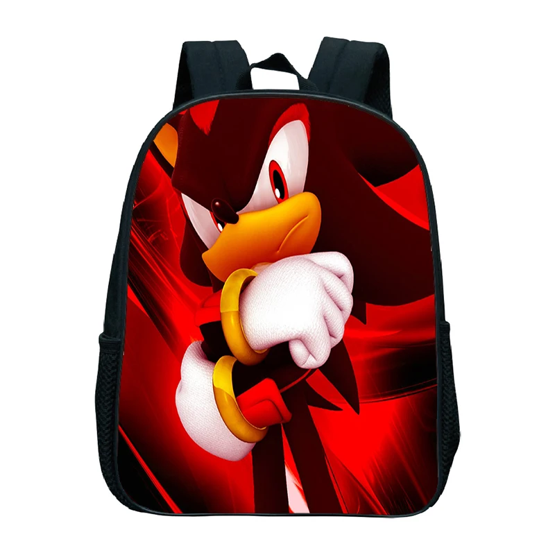 Sonic Дошкольный рюкзак для мальчиков и девочек школьная сумка детского сада милый
