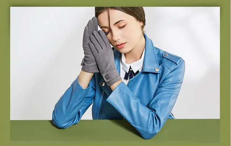 H9954 корейские модные женские перчатки, толстые, Осенние, зимние, теплые, уличные, тонкие, для езды на велосипеде, для вождения, высокое качество, муфта для рук