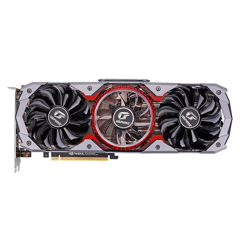 Цветная графическая карта RTX 2080Ti Advanced OC 2080 ti 11G Nvidia Turing GPU GDDR6 1635MHz для ПК Игр видеокарты GeForce