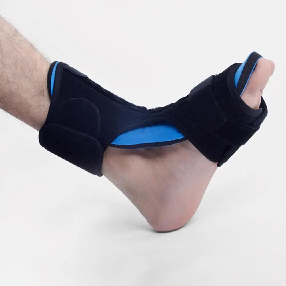 Plantar Fasciitis Ночная Капа поддерживающий Ортез для ног регулируемая поддержка лодыжки стопы стабилизатор с массажным шариком эффективное облегчение