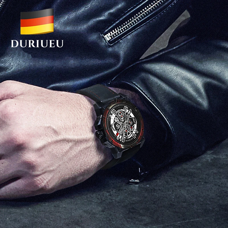 Tedesco Orologio Meccanico Automatico di Scheletro Di Lusso Degli Uomini di  Orologi Zaffiro di Carbonio saldatura anello cinturino In Gomma Relogio  Masculino|Mechanical Watches| - AliExpress