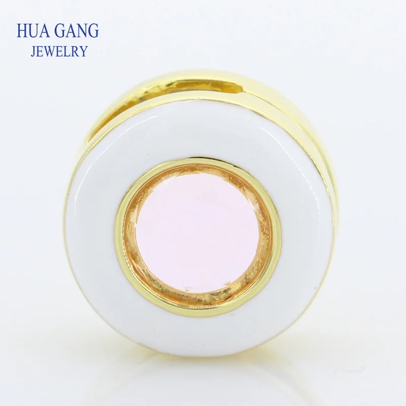

2019 Hot Sale 100% 925 Sterling Silver 767891npo Shine White Bright Reflections Circle Clip Charm Diy Bracelet