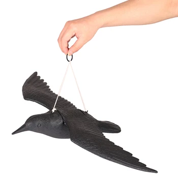 

1 x Plastic Realistic Flying Bird Decoy Pest Control Garden Scarer Scarecrow Ornament