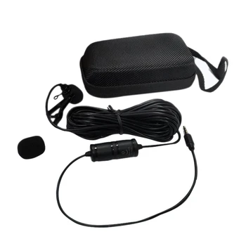 

YICHUANG YC-VM20 3.5mm 3.5M Lavalier Microphone Dedicated Mini Mobile Phone Microphone Lavalier Live Recording Microphone