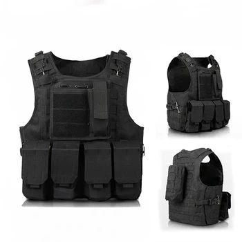 

Tactical Vest Hunting Camouflage Children Military Outdoor Multi function Men Combat Vest Body Molle Armor