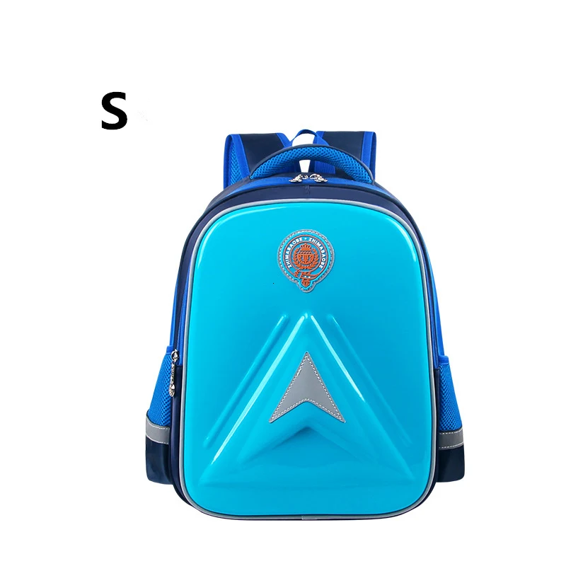 Children Orthopedic School Bag for Teen Boys and Girls High quality nylon waterproof school backpack mochila escolar - Цвет: S sky blue
