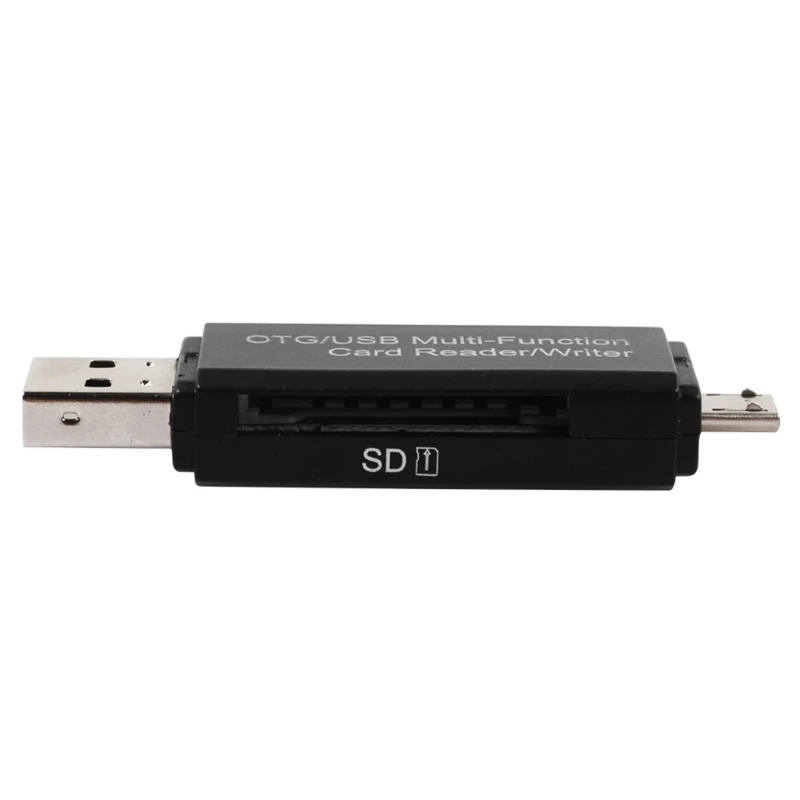 Micro USB OTG к USB 2,0 адаптер SD Micro SD кард-ридер для ПК мобильного телефона планшета