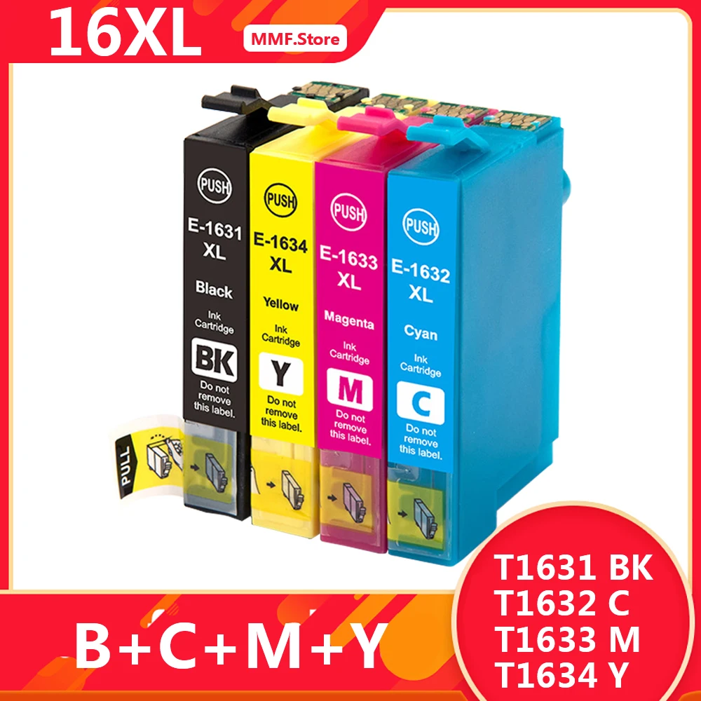 

Картриджи 16XL 16 XL, T1631, T1632, T1633, T1634