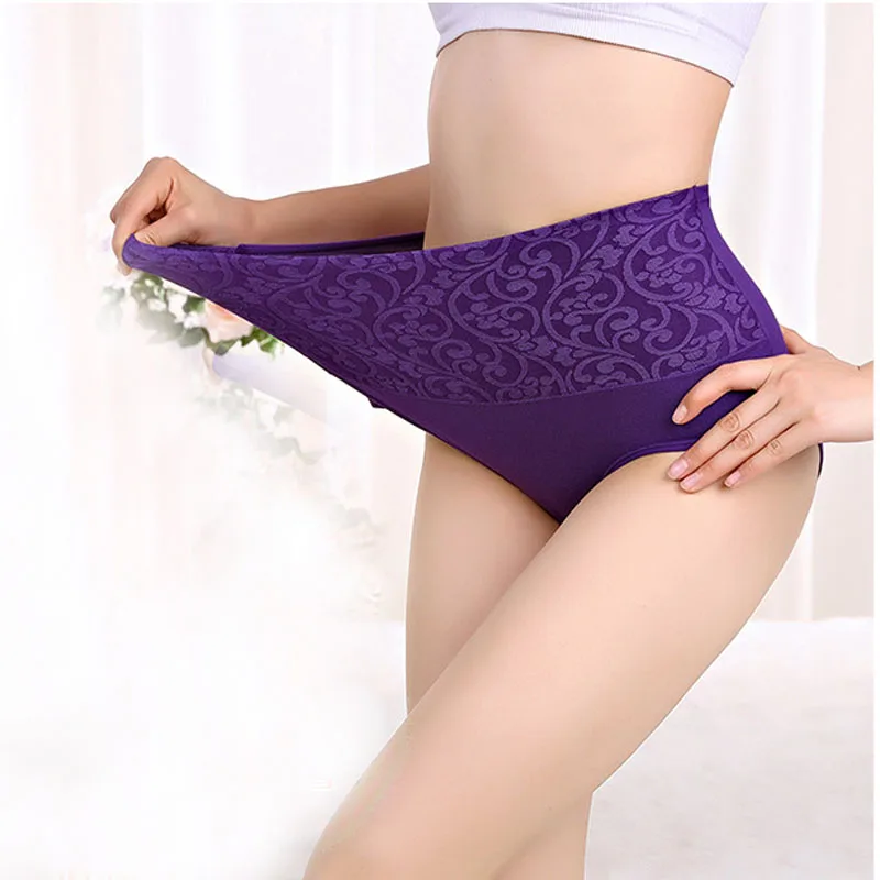 GDKKBIN Slip Bikini Vita Alta Mutande Donna Cotone Vita Alta Contenitive Slip Bambino 3 Anni - Foto 2