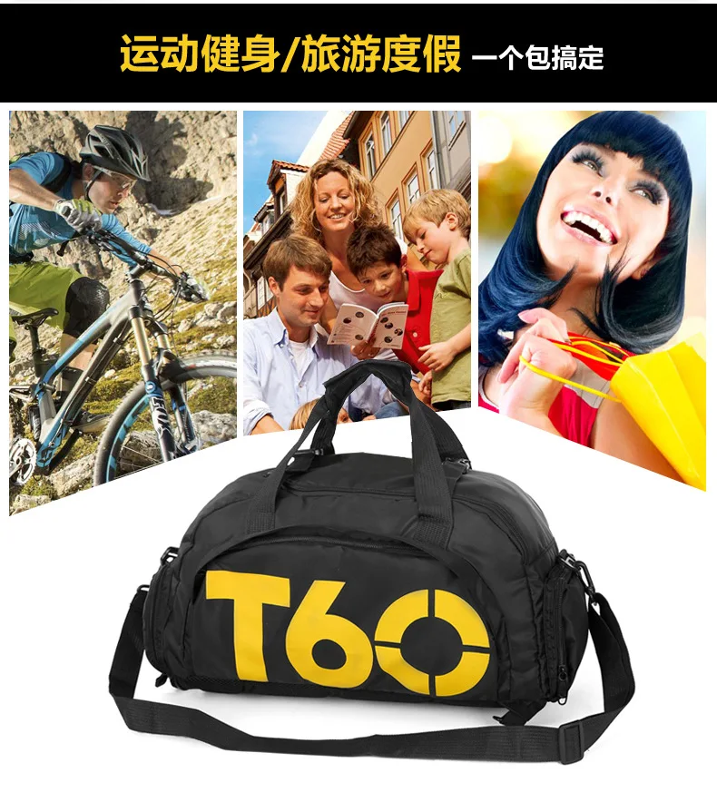 Shoulder Sports Gym Bag Customizable Shoulder Women's Travel Bag Training Package SPORT Bag MEN'S SHOES Bit Yoga Bag