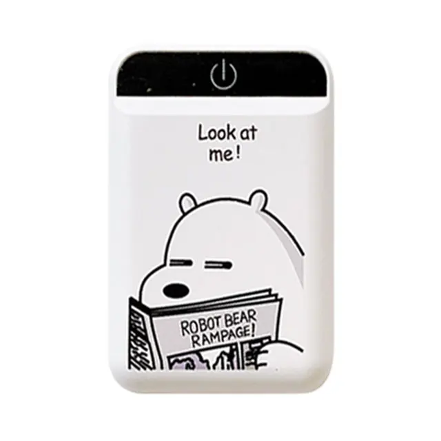 4800mah FLOVEME мультяшный мини внешний аккумулятор 10000 мАч портативное быстрое зарядное устройство для Xiaomi samsung зарядное устройство Внешний аккумулятор 4800 мАч - Цвет: 4800mah