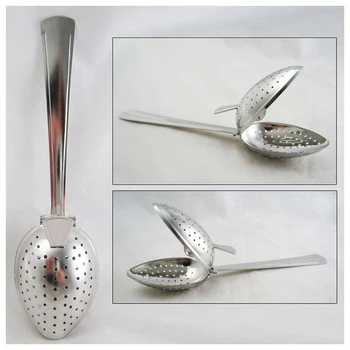 

Coffee Stainless Steel Safe Mesh Filter Spoon Silver Easy Clean Home Accessories Tea Infuser Durable Loose Leaf Cup Strainer