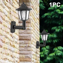 Наружный светильник с пламенем для ландшафтного двора, водонепроницаемый настенный светильник с дорожкой, солнечный декоративный теплостойкий садовый светодиодный экологичный забор