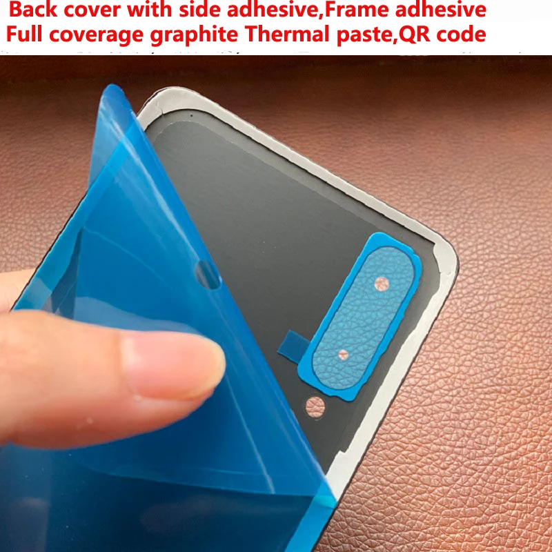 Для Xiaomi mi 9 стеклянный задний корпус для Xiao mi 9SE батарея задняя крышка CC9 Задняя стеклянная Замена чехол запчасти