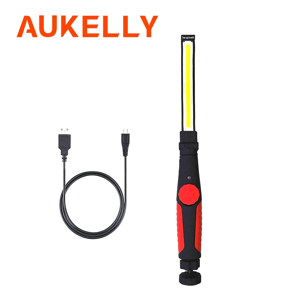 

Portable Work Flashlight Torch COB LED Working Light USB Rechargeable Torch Magnetic Lantern Outdoor Camping Car Repairing Lamp