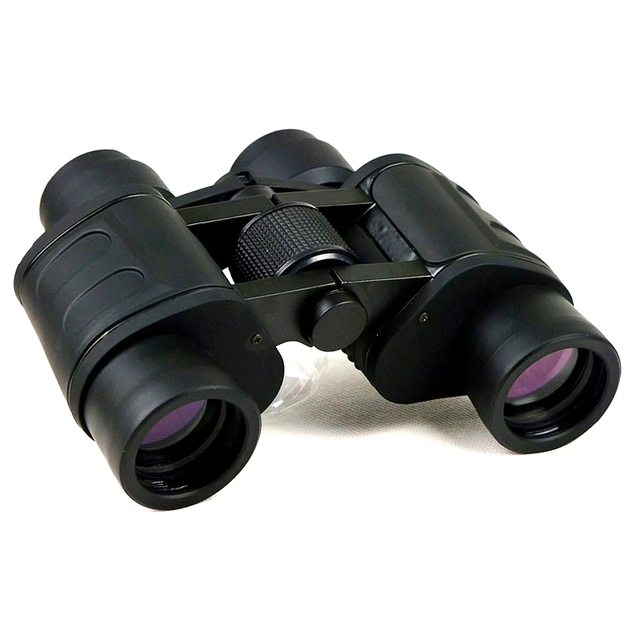 Бинокль Panda 8x40 телескоп мощный telescopio Профессиональный Кемпинг Охота HD синий фильм покрытием оптический Лен Открытый путешествия