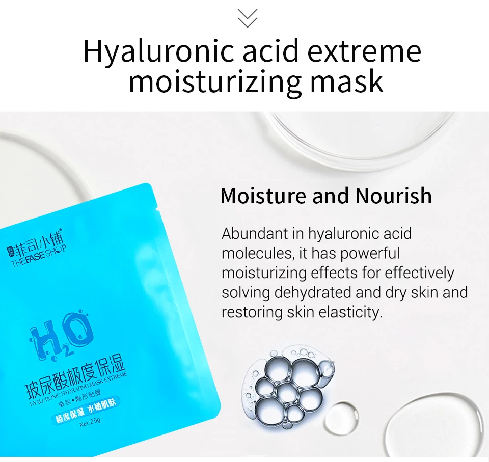 Original Korean Face Mask Moisturizing Hydrating Treatment mask Facial Sheet Mask Anti Aging Whitening Skin Care Cosmetics