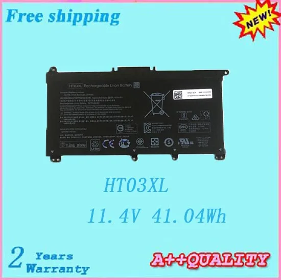 11,4 V 41.04Wh Аккумулятор для ноутбука hp Pavilion 14-CE0030TX 14-CE0020TX 14-CE0025TX HT03XL батареи